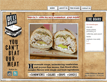 Tablet Screenshot of deliboardsf.com